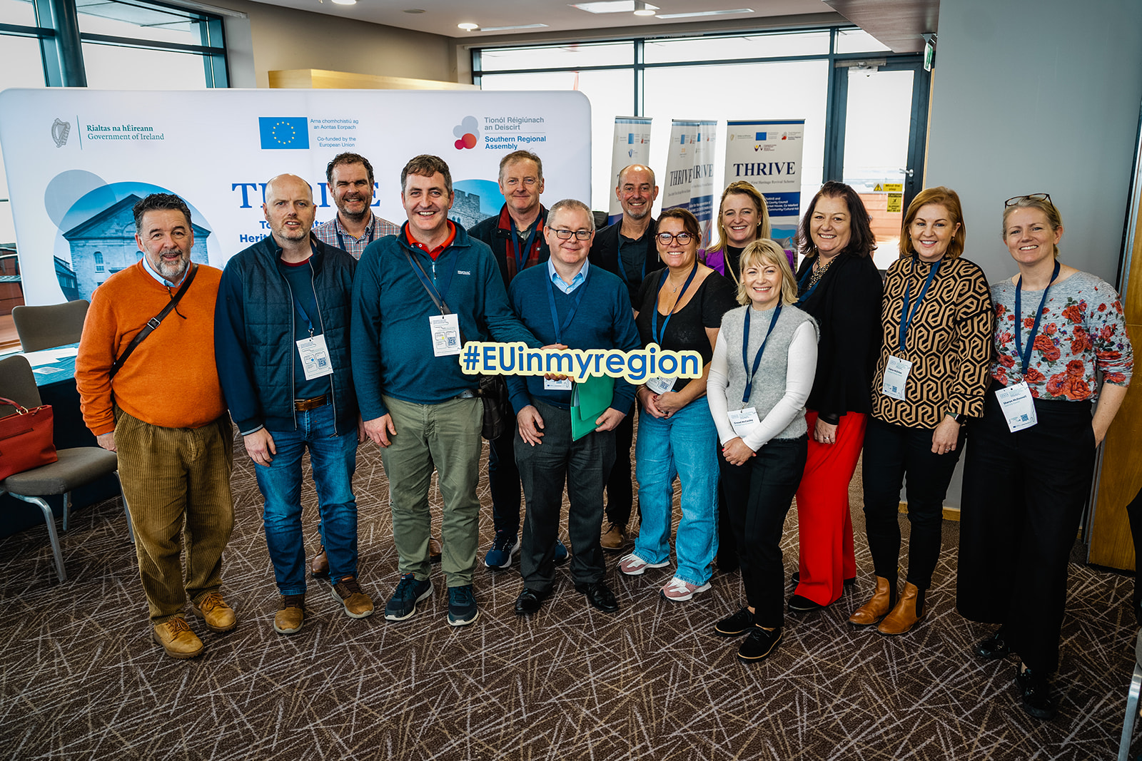 Event participants from the North West Region of Ireland