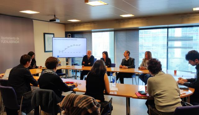 Introduction of CALICO to Fuenlabrada’s representatives  