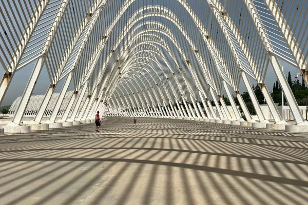 Olympic arch Chalandri