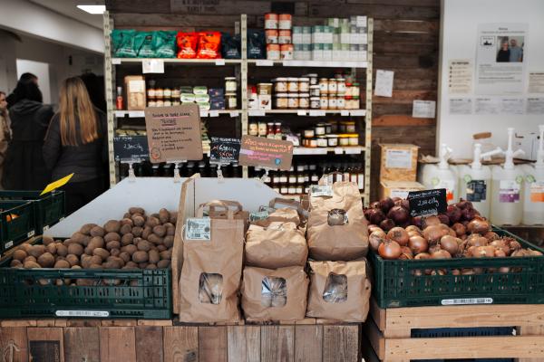 Picture of food shop from last city lab liège