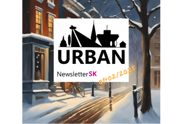 snow in the city cartoon and header URBAN NEWSLETTER