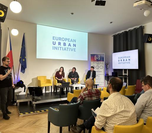 EUI presentation at the URBACT infoday in Prague, February 2024